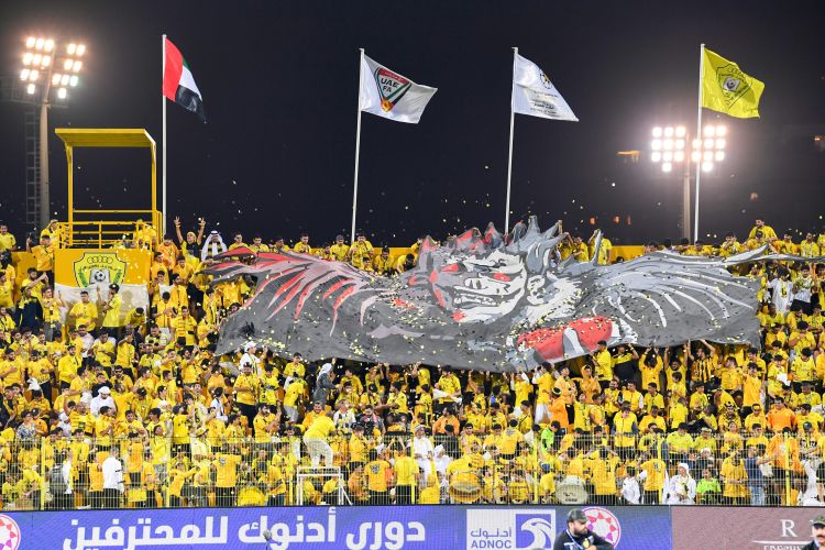 The Ultras behind Al Wasl FC's tifos