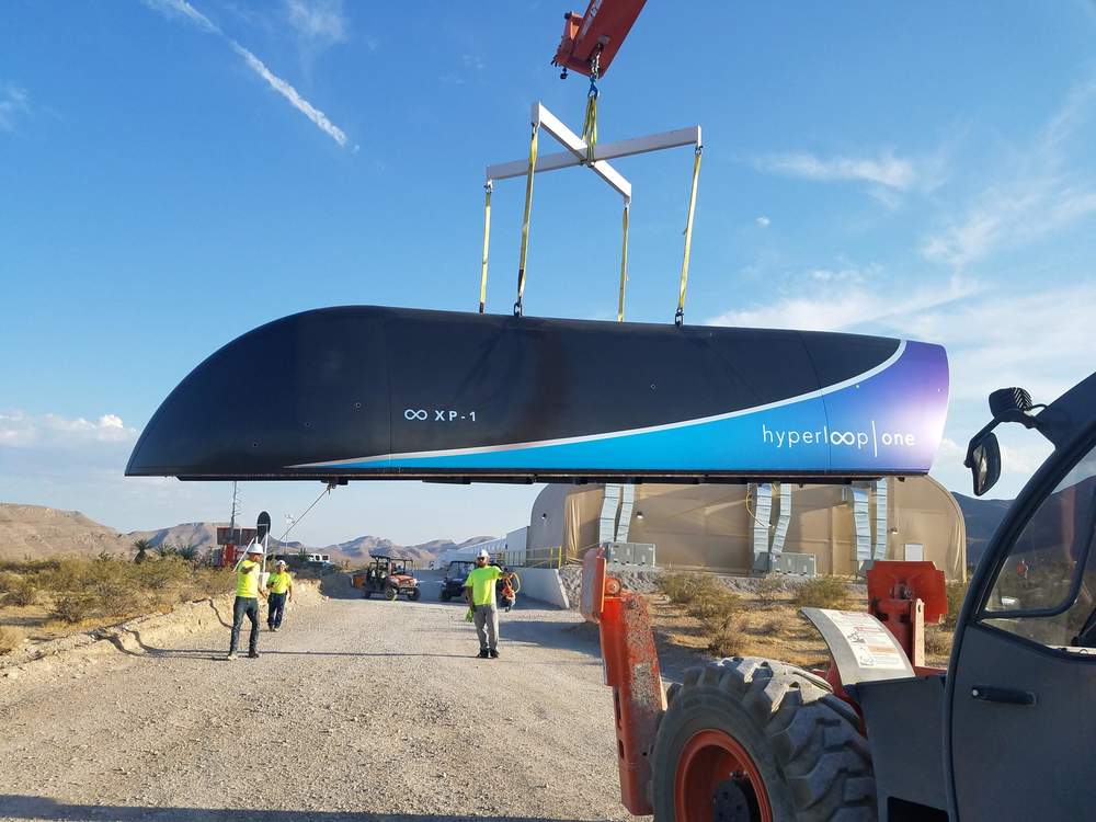 In July, Hyperloop One unveiled the prototype of the pod it hopes to run between Abu Dhabi and Dubai