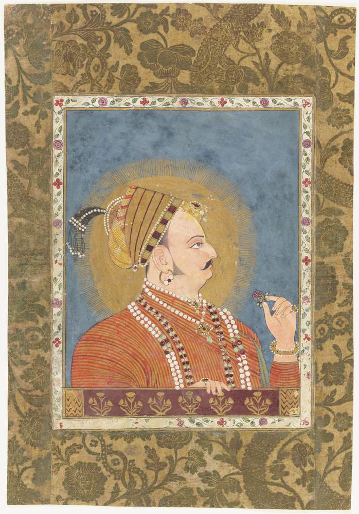 Maharaja Ajit Singh of Jodhpur at the Jharokha Window, Jodhpur, India, circa 1740-1750 Louvre Abu Dhabi \/ APF