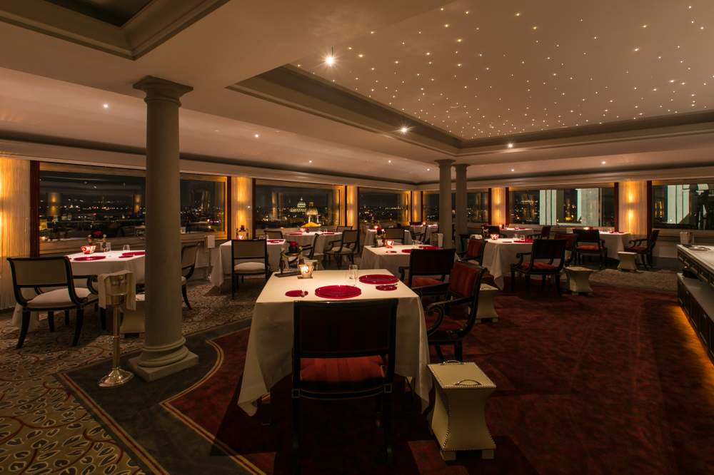 Imàgo restaurant at the Hassler Rome, part of The Leading Hotels of the World group