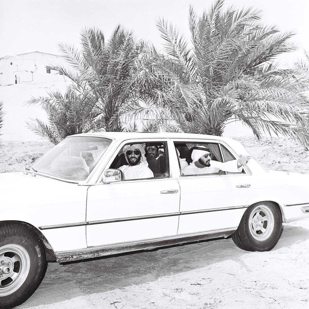 Sheikh Zayed visits Liwa and Delma Island, Abu Dhabi, 1979. 
Photo: Al Itihad